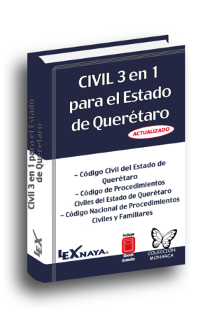 Civil 3 en 1 para el Estado de Querétaro