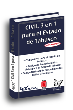 CIVIL 3 en 1 para el Estado de Tabasco