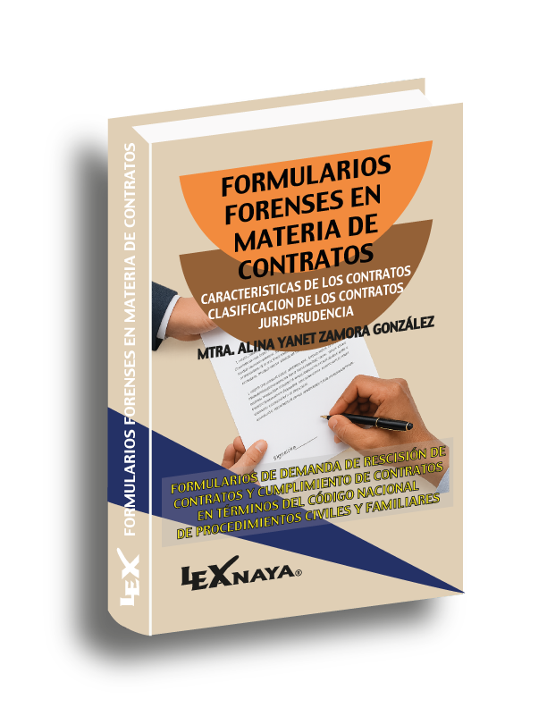Formularios Forenses en Materia de Contratos