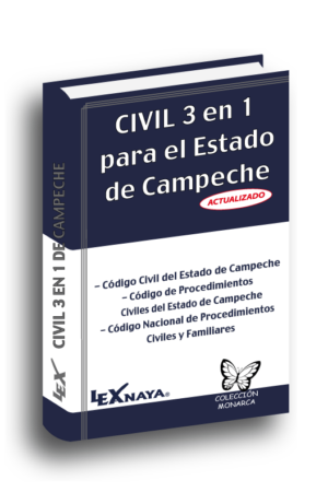 Civil 3 en 1 del Estado de Campeche